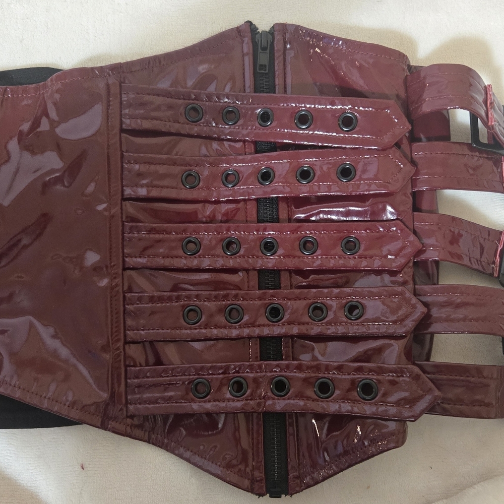 Lip Service Burgundy Shapewear Corset